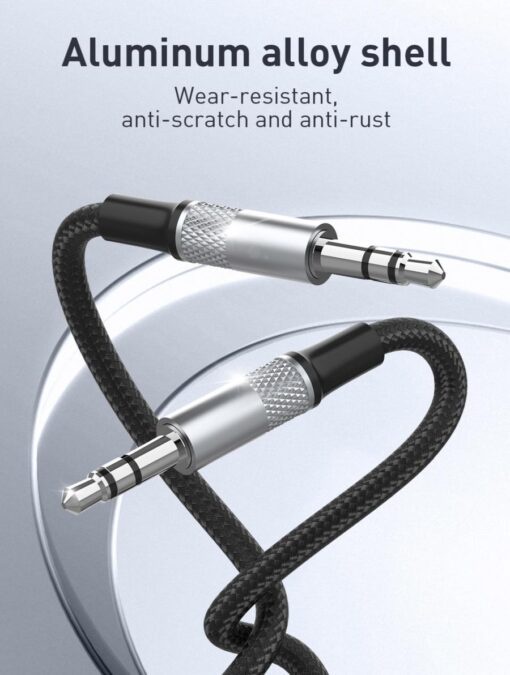  لادنيو LDNIO AUX Cable (3.5MM AUX Audio Cable Listen to Music & Navigation) (2000 mm) Model: LS-Y82A
