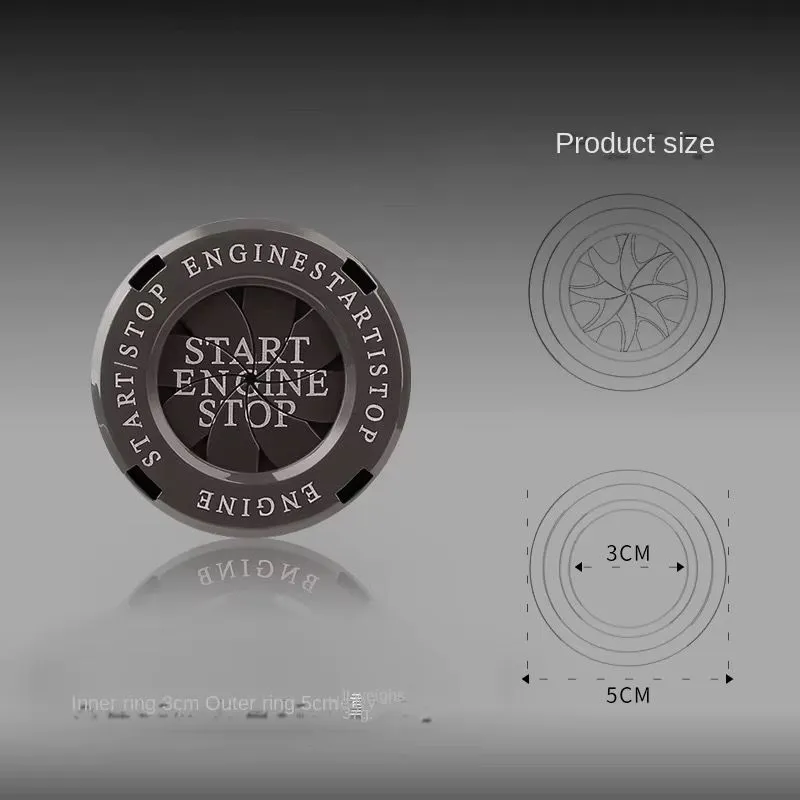 Car Luxury Engine Start Button Cover-KSE01
