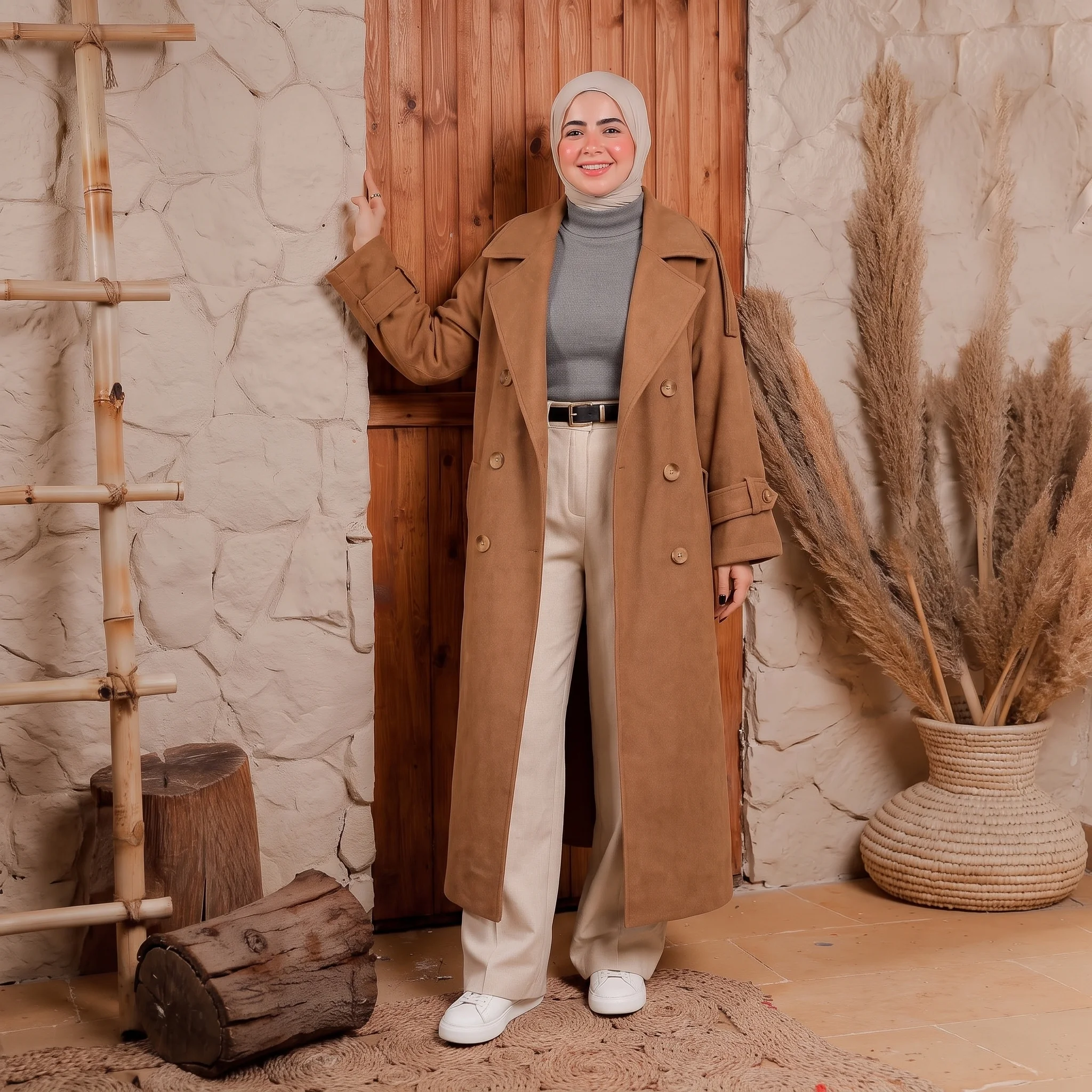 Élan Coat بالطو إيلان إحساس بالأناقة والرقي كود 0160