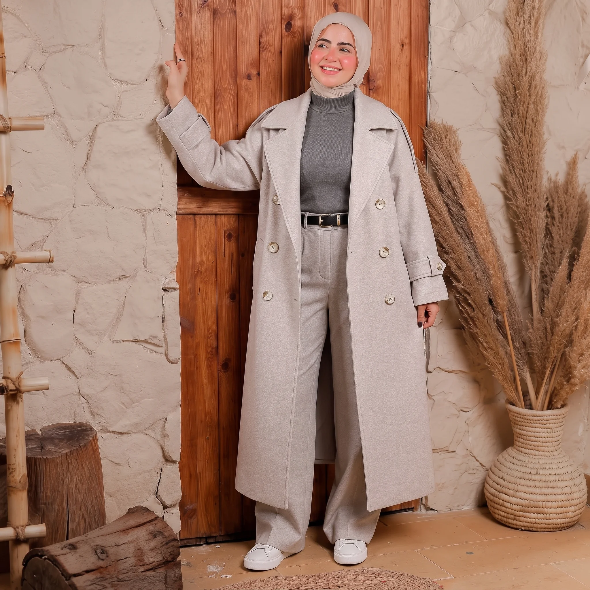 Élan Coat بالطو إيلان إحساس بالأناقة والرقي كود 0160