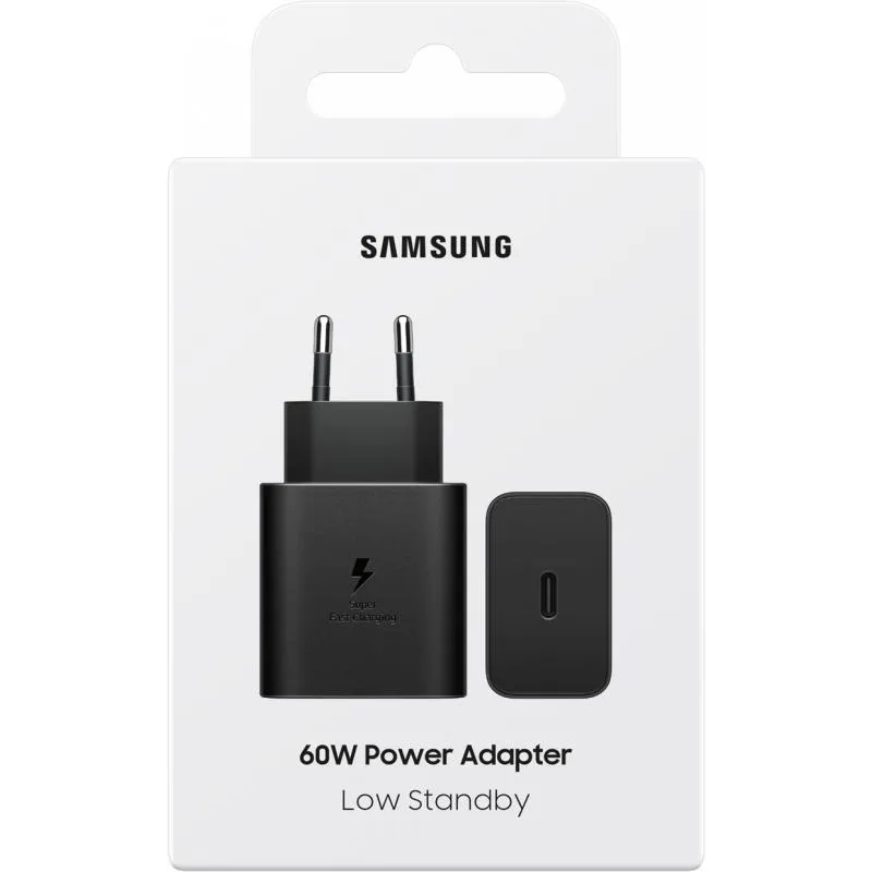 Samsung 60W USB-C PD Adapter Low Standby (ضمان 12 شهر)
