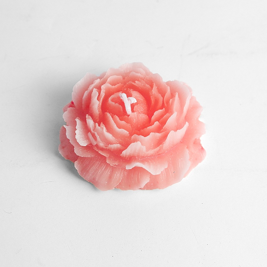 Blossom Peony Shaped Scented Candle 