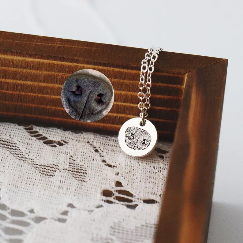 Paw Print Necklace 
