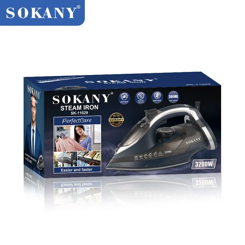 SOKANY -SK-11028 Steam Iron 3200W