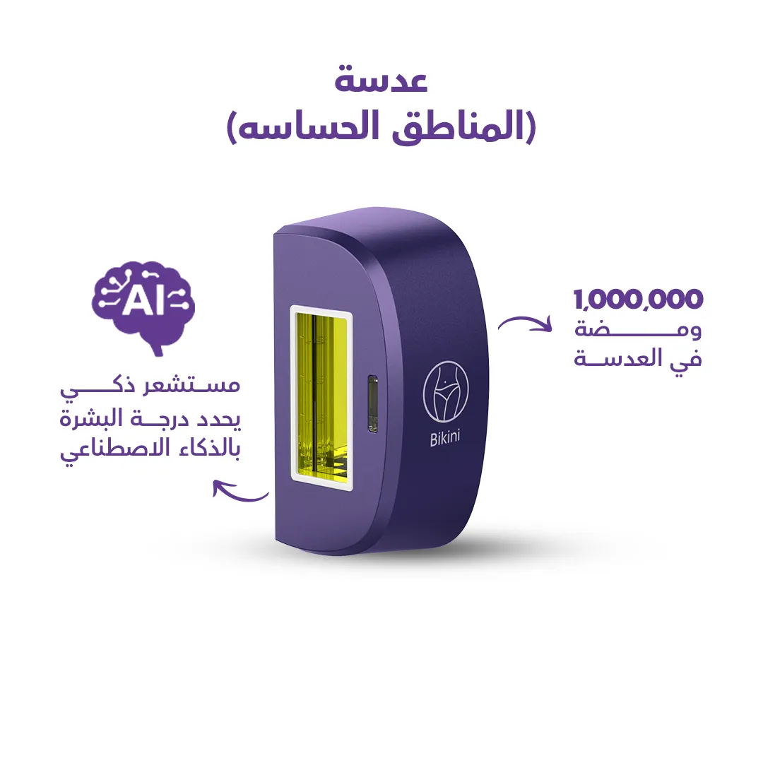 باكدج الجمال البنفسجي – جهاز ليزر روكسا الذكي