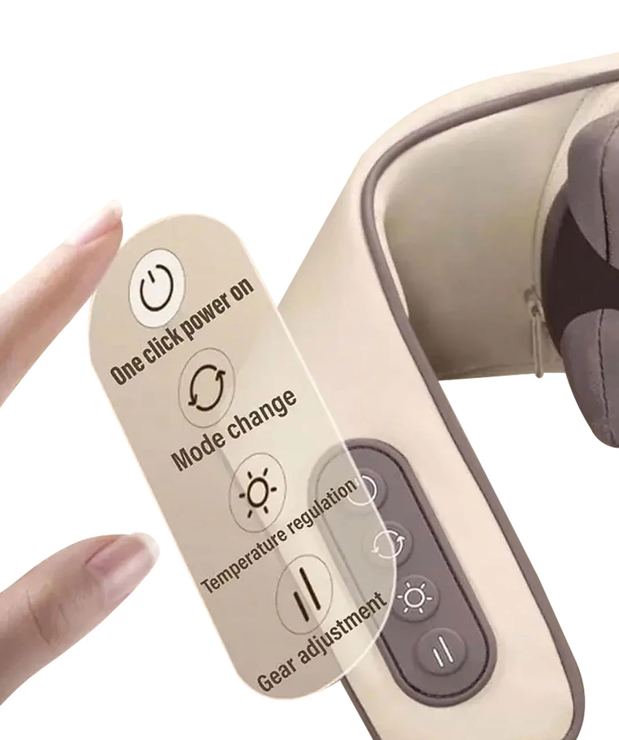 جهاز التدليك اللاسلكي بالتدفئة للكتف والرقبة (Heating Massage Device)