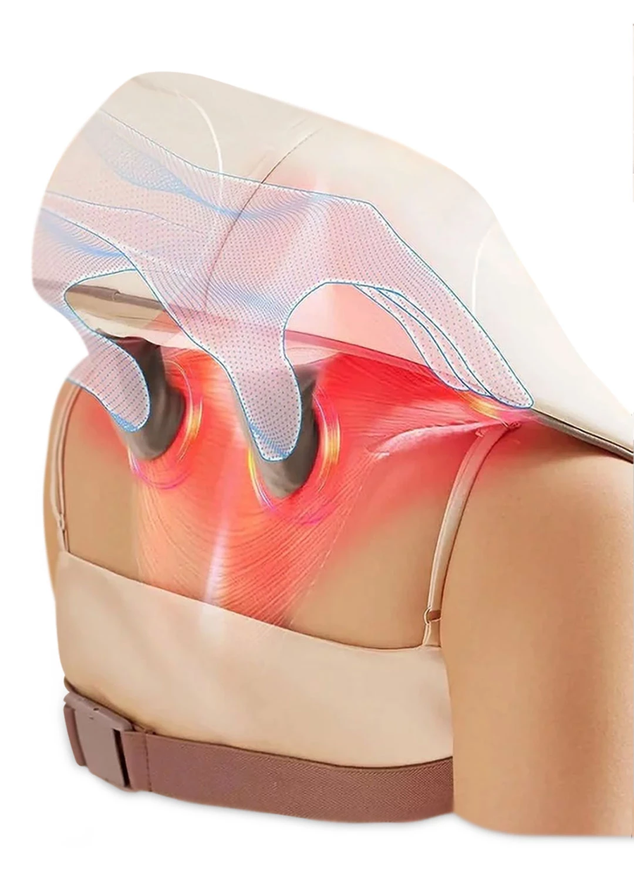 جهاز التدليك اللاسلكي بالتدفئة للكتف والرقبة (Heating Massage Device)
