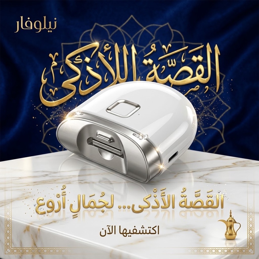 قصافة الأظافر الكهربائية الذكية المبتكرة (Nail Clipper Pro)