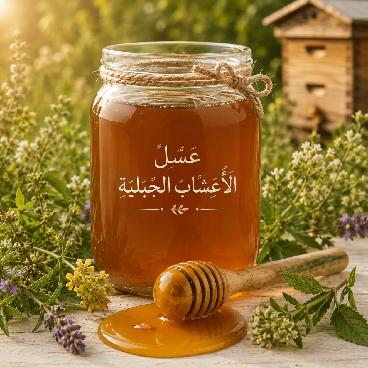 عسل الأعشاب الجبلية