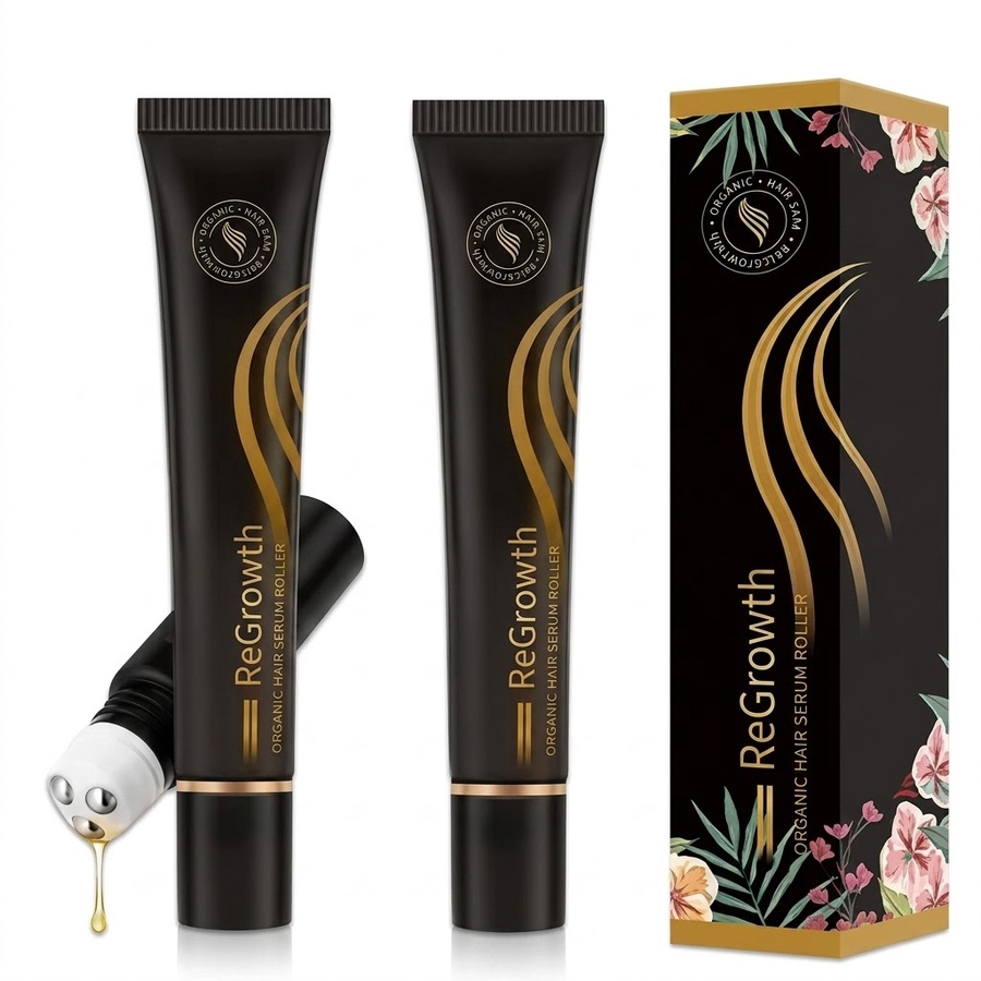زيت سيروم العضوي لتغذية وتقوية الشعر وتكثيفه (Regrowth Organic™ Hair Nourishing Oil)