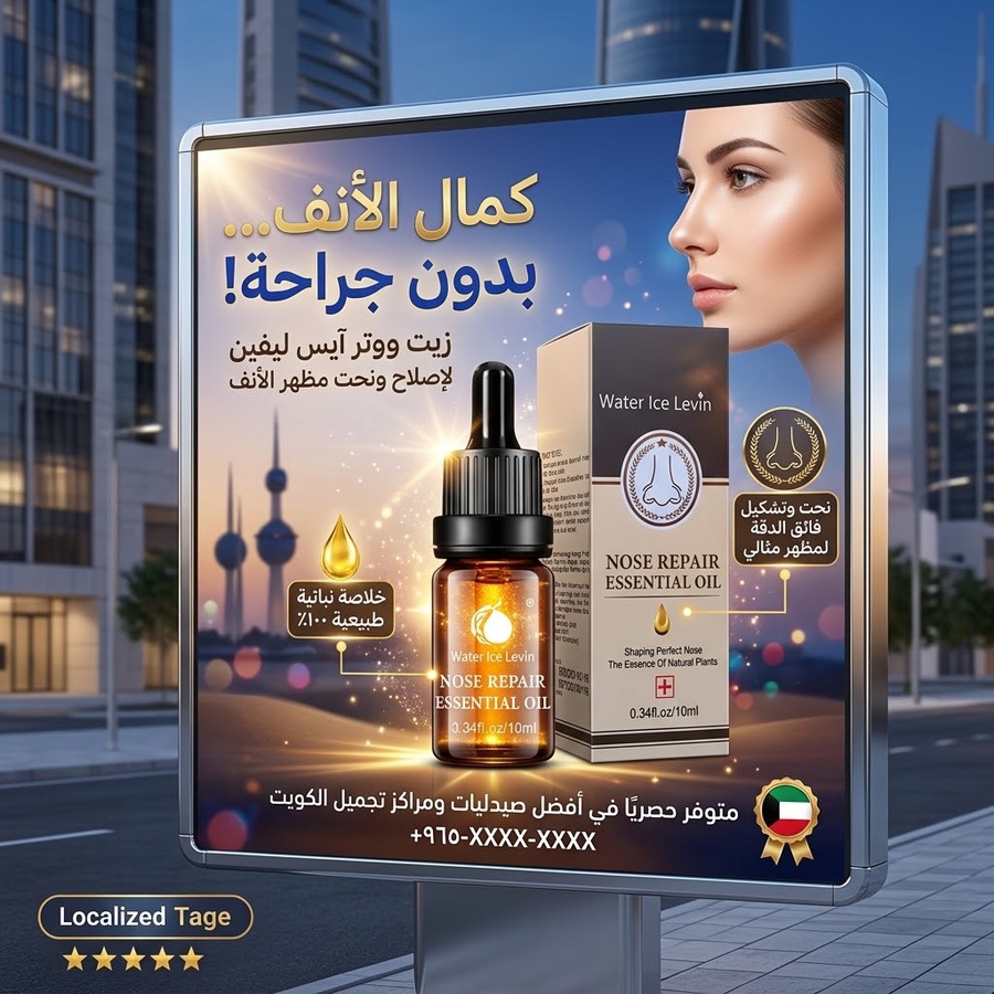 سيروم التحديد والنحت الذهبي لملامح الأنف والوجه – 10 مل (Nose & Facial Contouring Golden Serum)