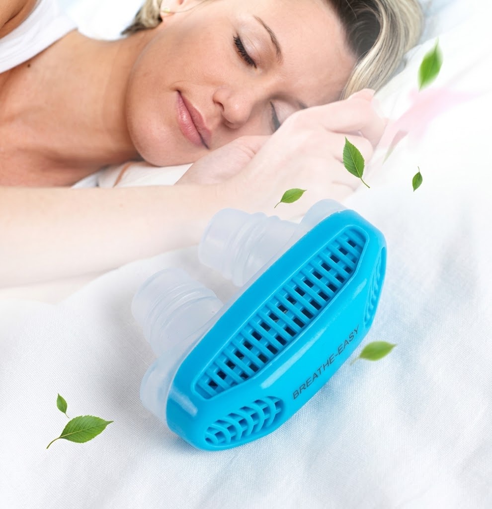 جهاز وسدادة التنفس المريح وتنقية الهواء أثناء النوم – فلتر كربون نشط (Comfort Breathing & Air Purifying Nasal Dilator)