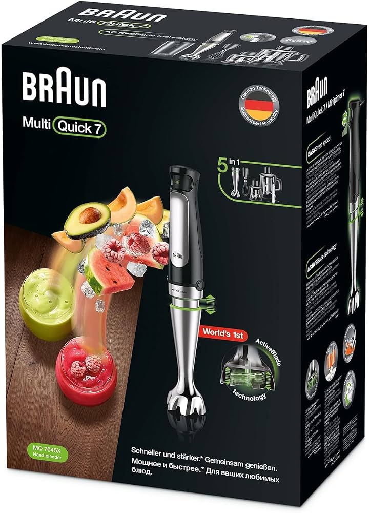 Braun Multi Quick 7 Hand Blender -1000W -MQ7045X