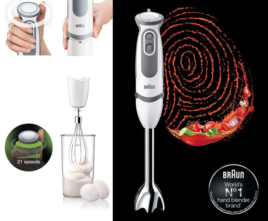Braun Multi Quick 5 Vario Hand Blender -1000W -MQ5245