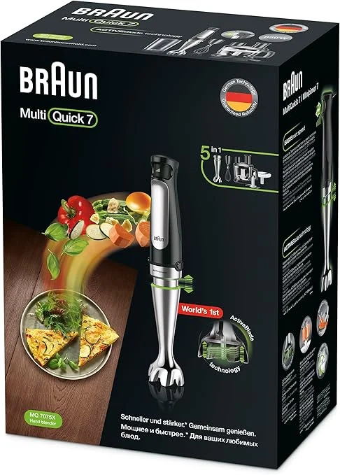 Braun Multi Quick 7 Hand blender 7V - 1000W- MQ7075X