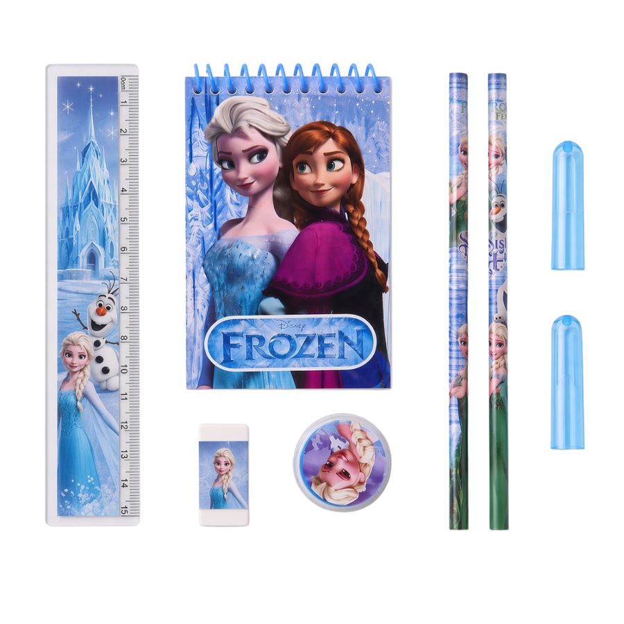8 in 1 Frozen Children’s Stationery Set for School