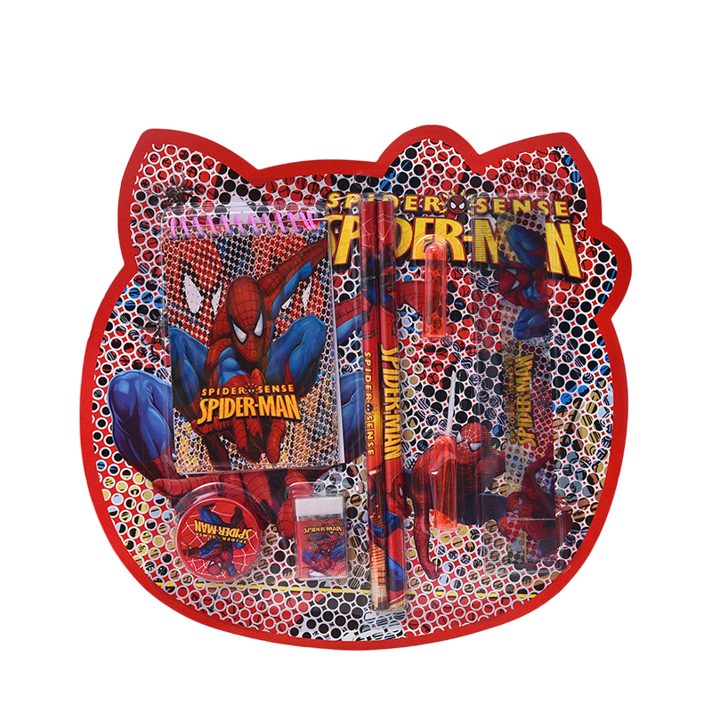 8 in 1 Spider-Man Children’s Stationery Set for School