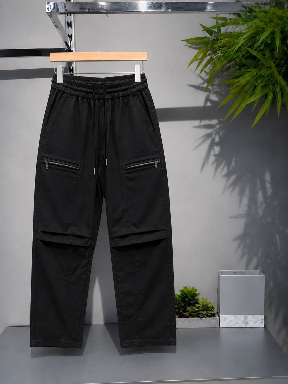 Baggy Pants Wide Leg | بنطلون باجي جبردين مستورد