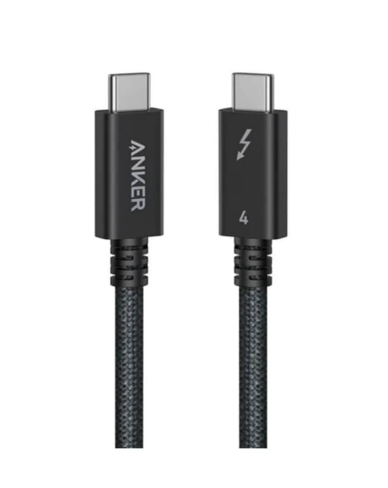 SNZOU SN-177 Thunderbolt 4 Cable 240W PD 40Gbps 8K Video USB-C to USB-C Nylon Braided Data Cable (2m)