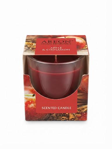 Scented candle apple & cinnamon