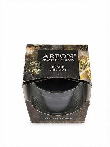 Scented candle black crystal