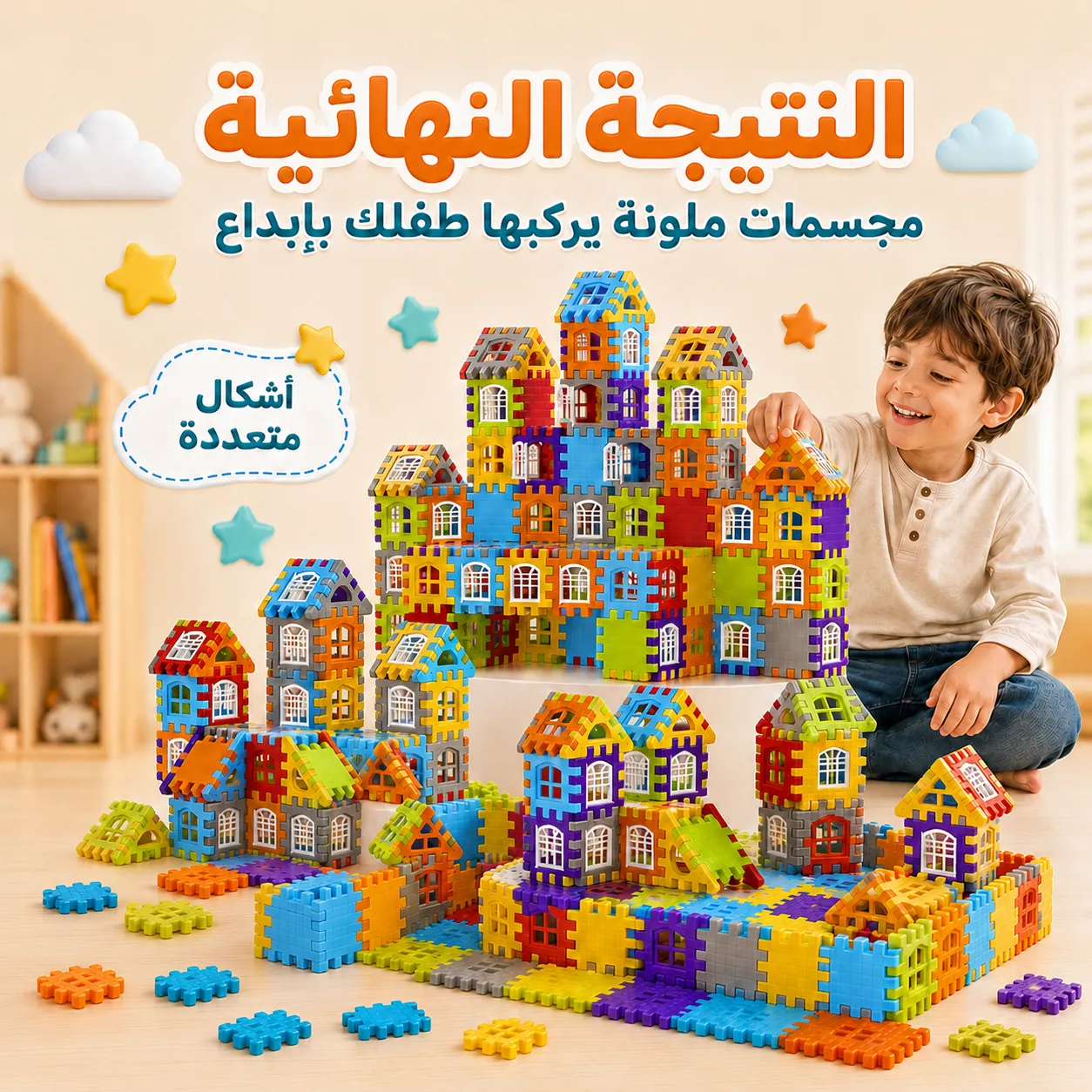أفكار مختلفة باستخدام طقم التركيب