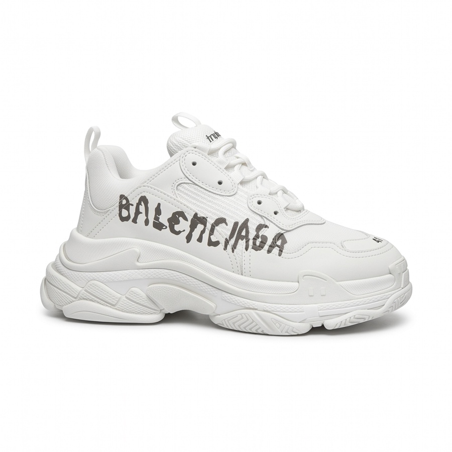 Balenciaga Triple S Clear Sole White