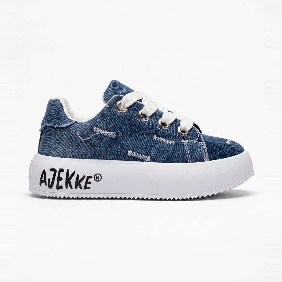 Denim Skate Sneakers