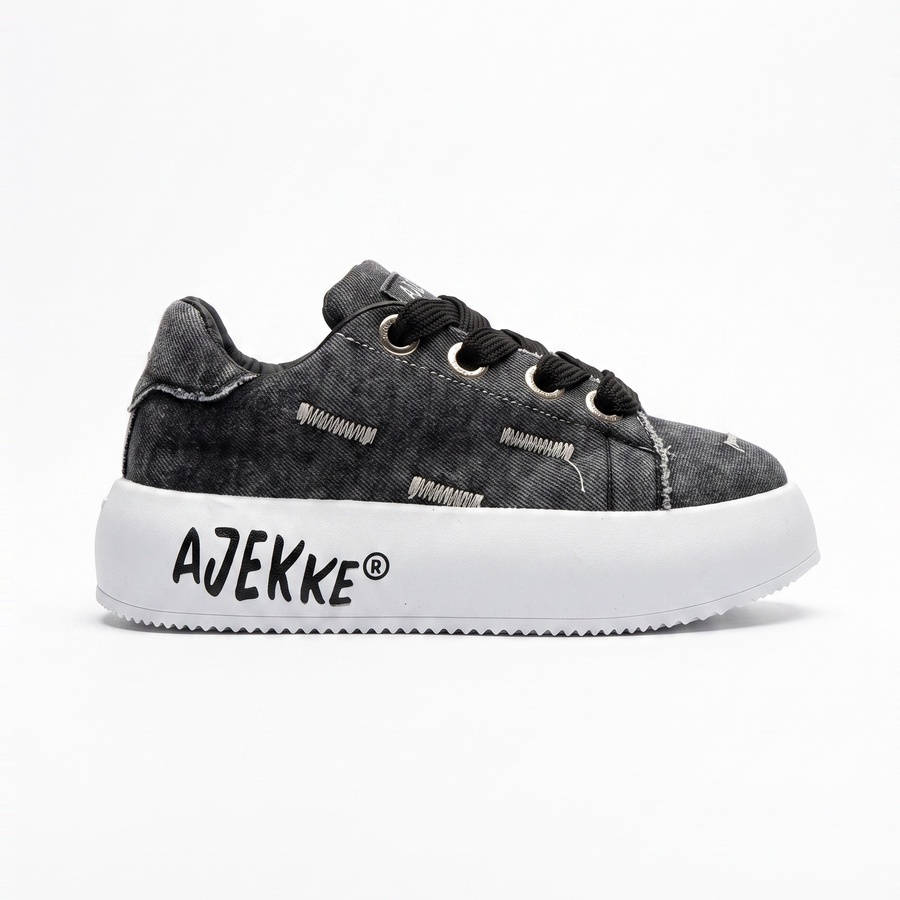 Denim Skate Sneakers
