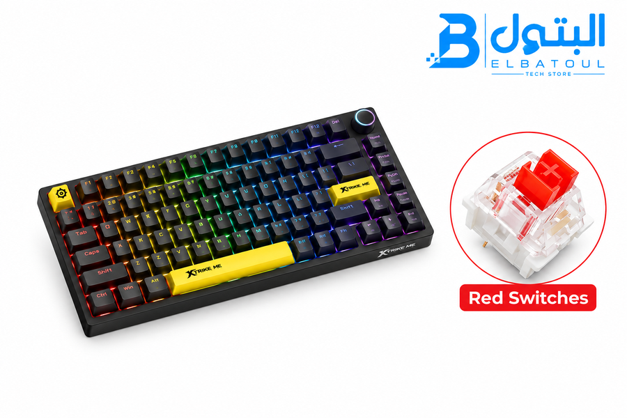 ONIKUMA G52 GAMING 75% Mechanical Keyboard