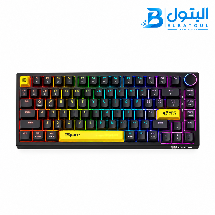 ONIKUMA G52 GAMING 75% Mechanical Keyboard