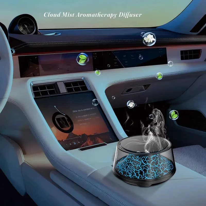 Car Volcano Mist Aroma Diffuser-KVM01