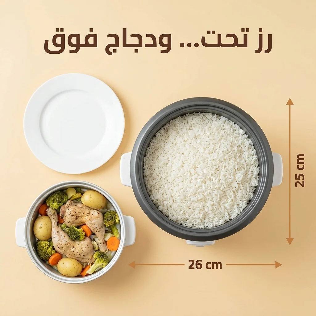 طباخ الأرز الكهربائي
