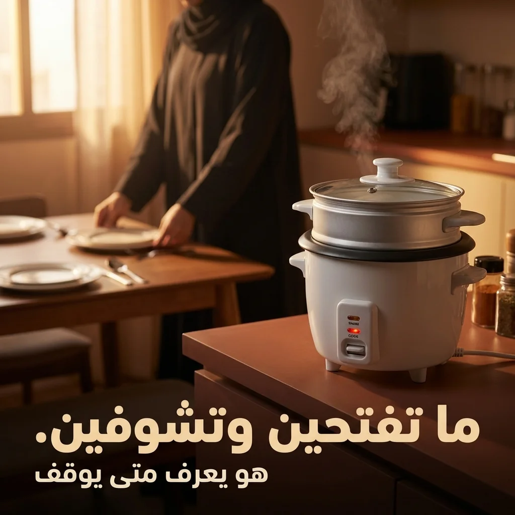 طباخ الأرز الكهربائي
