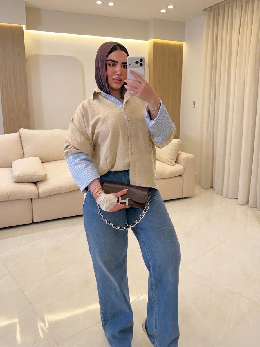 شميز ٢ لون زراير 