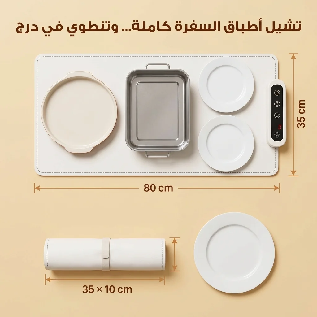 حصيرة تسخين الطعام