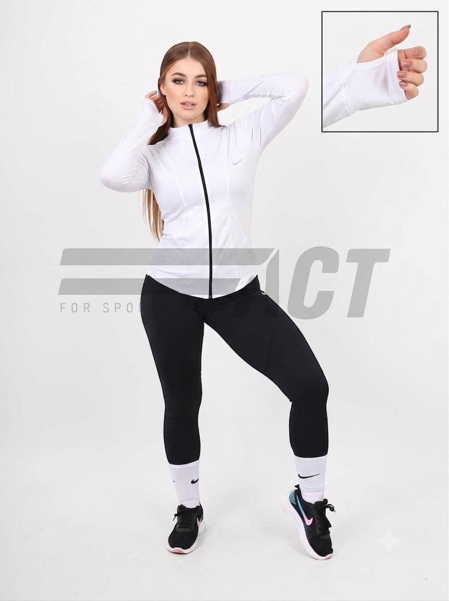 تيشيرت رياضي حريمي سوستة كاملة | Women's Sports Top