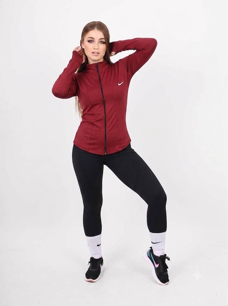 تيشيرت رياضي حريمي سوستة كاملة | Women's Sports Top