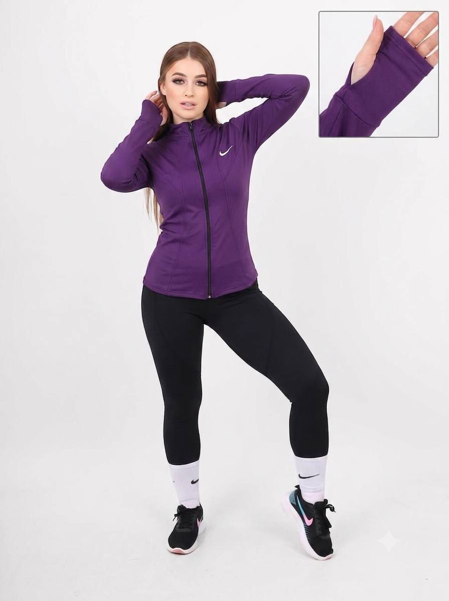 تيشيرت رياضي حريمي سوستة كاملة | Women's Sports Top