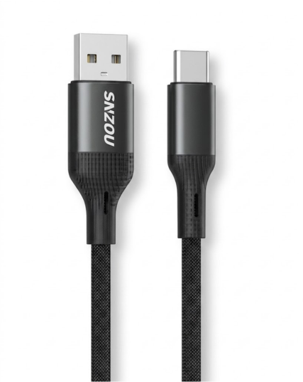 SNZOU SN-131 Smart Charge 3A USB-A to USB-C Fast Charging Cable 1M