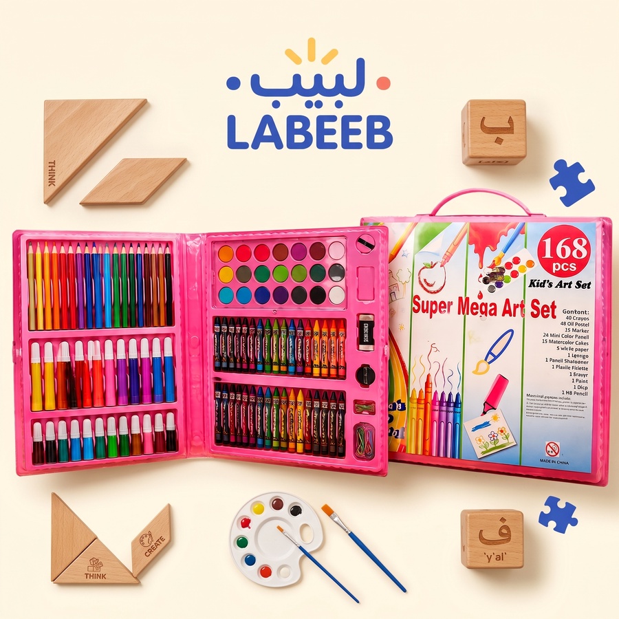 Art Kit 168 Pieces