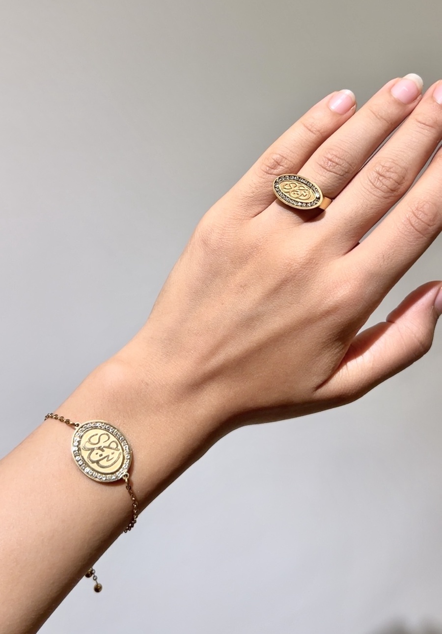 You Are My Life” Bracelet & Ring ❤️