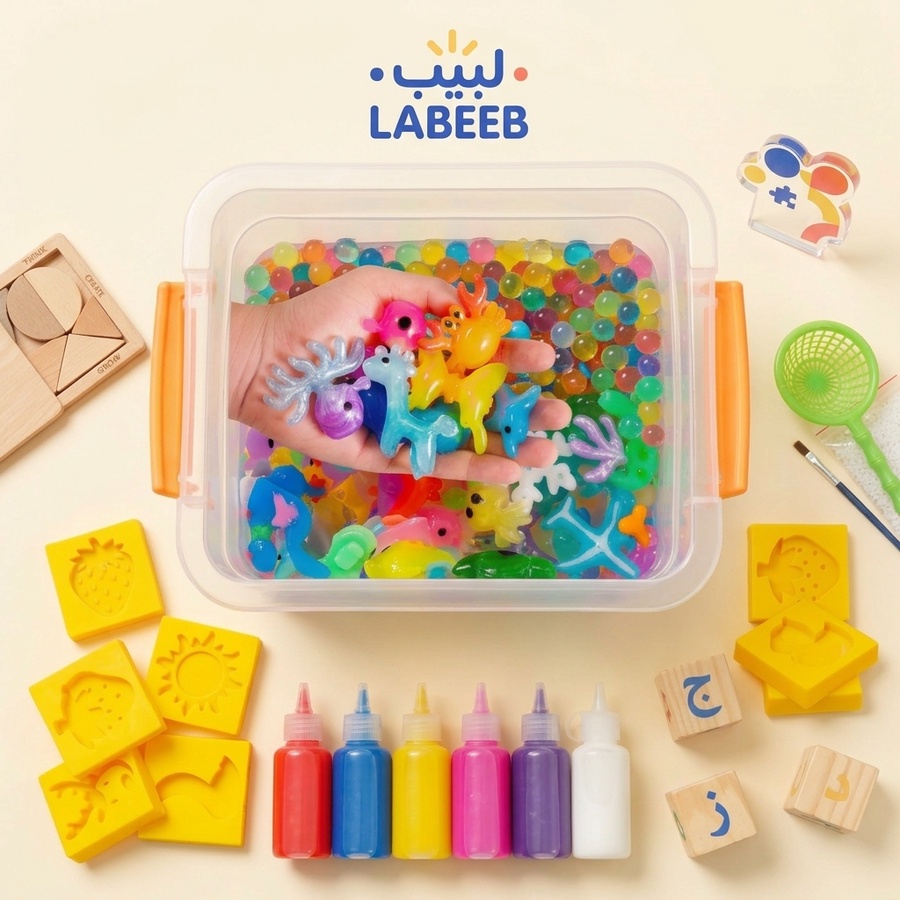 Magic Water Gel 3D Shapes Kit