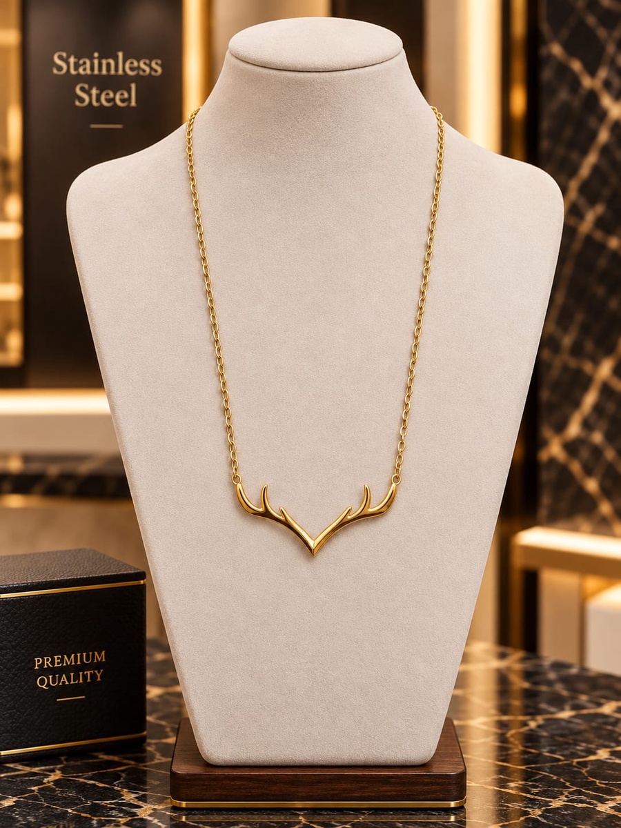 Deer Antler Necklace