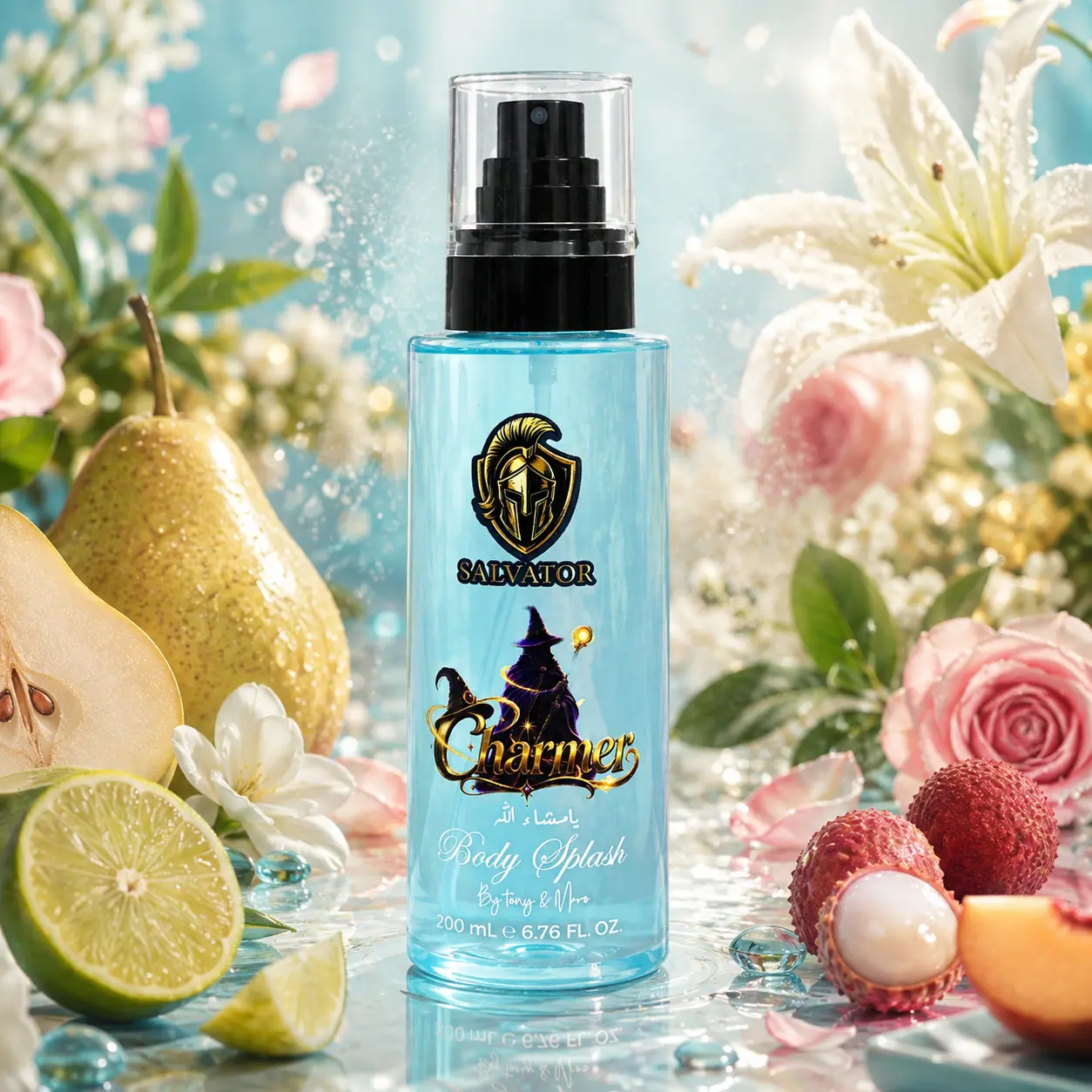 Charmer Body Splash for Women 200ML – بادي سبلاش نسائي برائحة أنثوية ساحرة ومنعشة