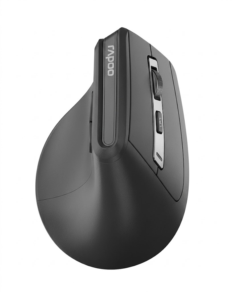 Rapoo EV310M Ergonomic Wireless Mouse 2400 DPI Bluetooth