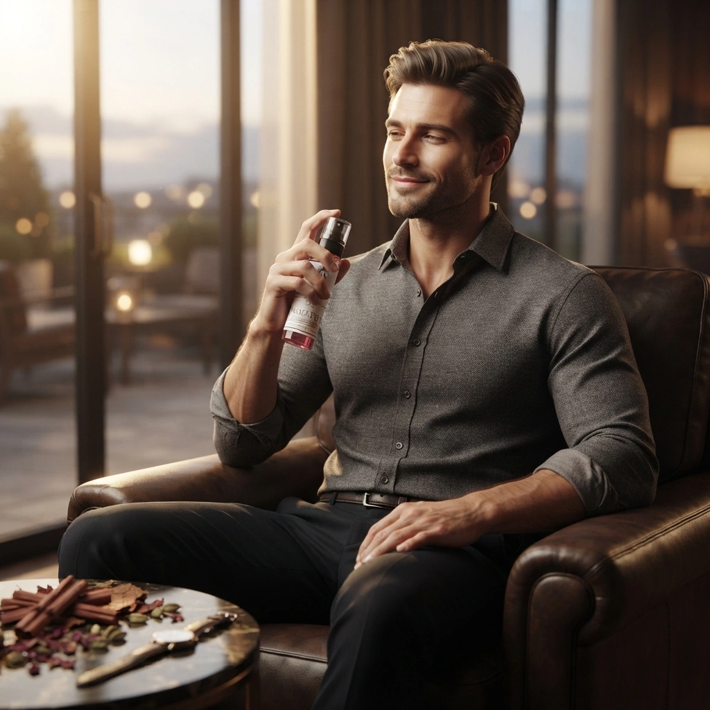 Signature Body Splash for Men 120ML – بادي سبلاش رجالي برائحة فخمة ودافئة وجذابة