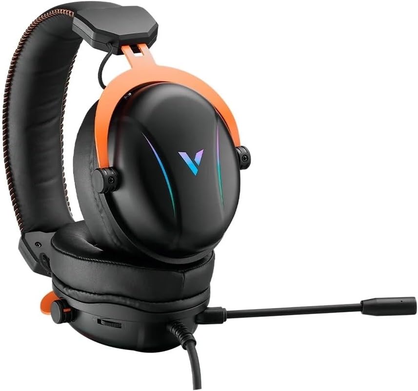 Rapoo VH350S Virtual 7.1 RGB Wired Gaming Headset with ENC Mic