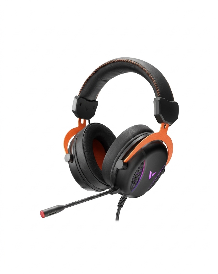 Rapoo VH350S Virtual 7.1 RGB Wired Gaming Headset with ENC Mic