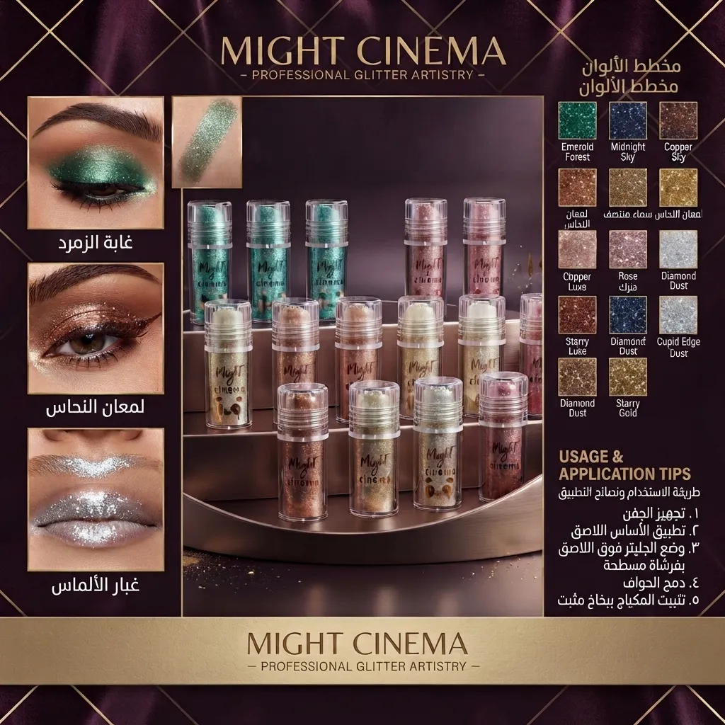 جلتر مايت سينما اللامع للجسم والشعر والوجه - إطلالة بوتيك